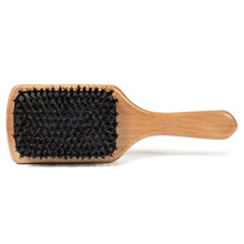 FQ marque personnalisé en bois brosse à cheveux poils de sanglier brosse à barbe